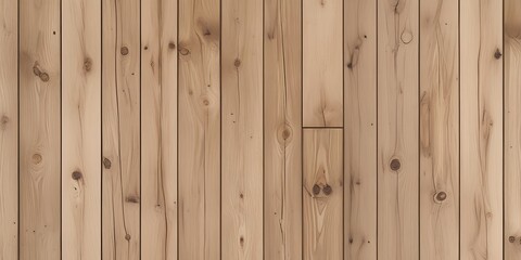 Fototapeta premium Natural wooden planks arranged vertically, creating a rustic wood wall pattern ideal for backgrounds, home design projects, interior decorations, and eco-friendly architecture 