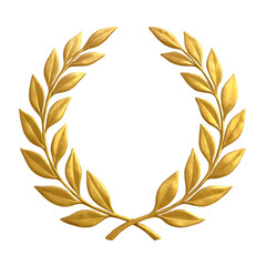 Golden Laurel Wreath