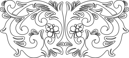 Limpapeh Ameh line art itam .eps