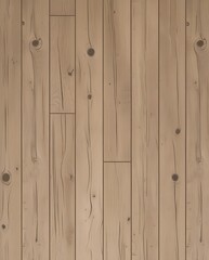 Fototapeta premium Seamless light wood plank wall texture, natural timber surface perfect for backgrounds, home interiors, rustic designs, and organic material presentations 