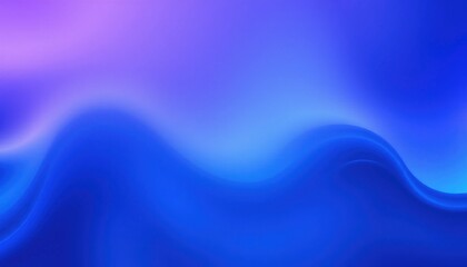 Fototapeta premium Abstract Blue and Purple Flowing Wave Gradient Background Design