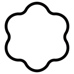 家紋です。朧輪といいます。