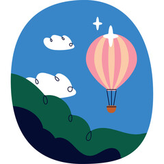 A Thrilling Adventure Above the Clouds in a Hot Air Balloon