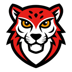 Fototapeta premium Urban Cheetah mascot logo vector