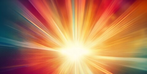 abstract background with rays
