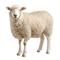 Obraz premium sheep isolated on transparent background