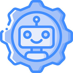 gear illustration on a white background    