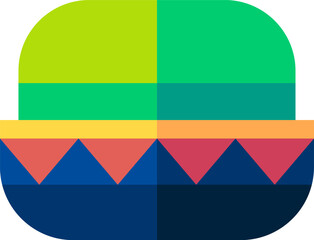 hat illustration on a white background     