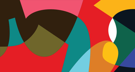 Vector Colorful liquid and fluid background for summer collection
