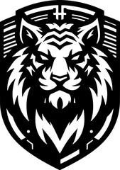 Gamer Emblem Black and White 