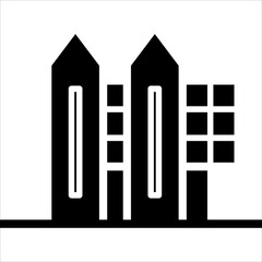 home glyph  icon vector illustration isolated on white background