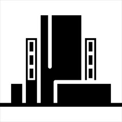 home glyph  icon vector illustration isolated on white background