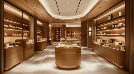 Luxury Perfume Boutique Interior Design