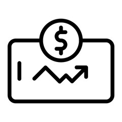 growth Line Icon