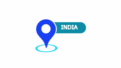 Location icon. Location symbol on white background. Can be used in web and mobile.