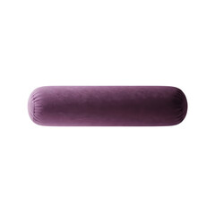 purple yoga bolster cushion