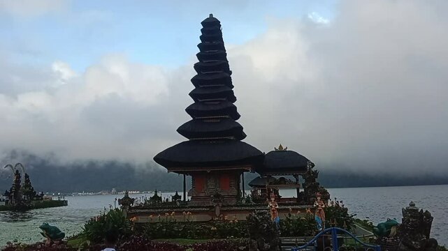 pura in uluwatu bedugul bali indonesia beautiful place