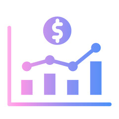 analytics Gradient icon