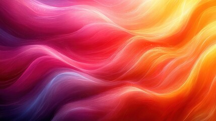 Obraz premium Abstract flowing vibrant colors