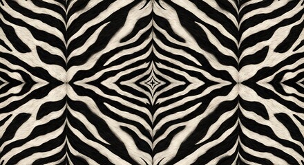 Fototapeta premium Stripes of Symmetry AI Generated