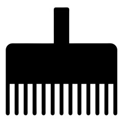 Black power fist Afro pick comb symbol transparent . for African American black history month and pride