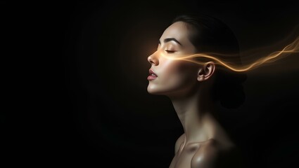 The Light Within – A Portrait of Soul and Enlightenment