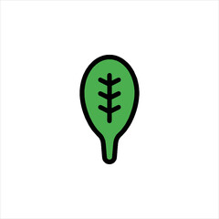 green leaf icon