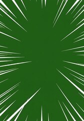 Emerald Speed Lines AI Generated