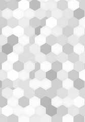 Silver Honeycomb Mosaic AI Generated