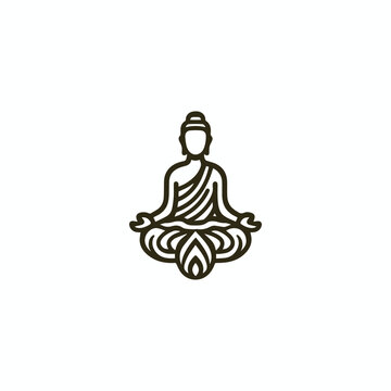 Buddhist Meditation Logo