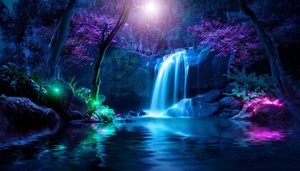 Luminescent Cascade Mist