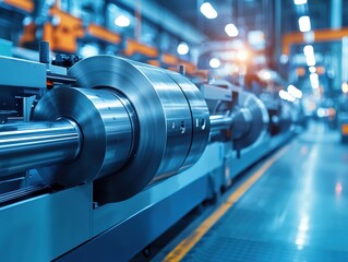 Fototapeta premium Advanced Manufacturing Machinery for Industrial Efficiency