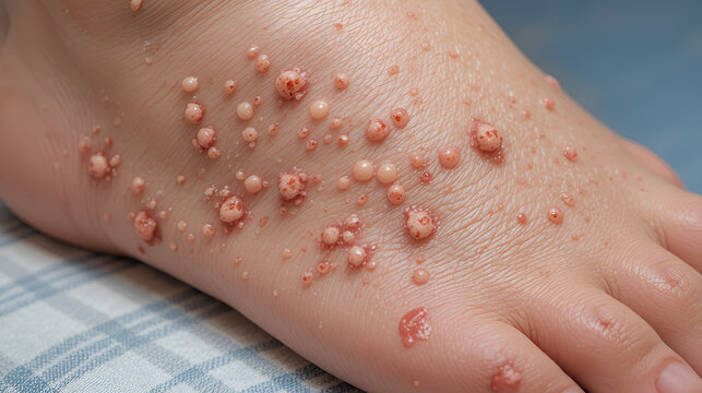Warts and verrucas are skin growths caused by the human papillomavirus (HPV). Related conditions include plantar warts, genital warts, and common warts. HPV can also lead to cervical,other cancers