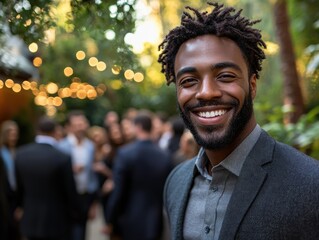 Professional Networking Event with Diverse Attendees