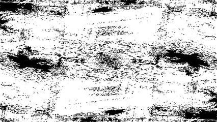 Grunge monochrome abstract vector textured background, Grunge black and white pattern. Monochrome particles abstract texture.