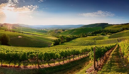 Obraz premium Grapevine Vista Serenity