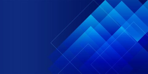 Abstract blue background. Geometric technology attractive shapes.