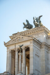 The Victor Emmanuel II National Monument, also known as the Vittoriano or for synecdoche Altare della Patria, is a large national monument built between 1885 and 1935 to honour Victor Emmanuel II, the