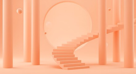 Peach Ascendance AI Generated