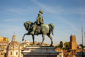 The Victor Emmanuel II National Monument, also known as the Vittoriano or for synecdoche Altare...