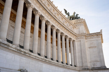 The Victor Emmanuel II National Monument, also known as the Vittoriano or for synecdoche Altare della Patria, is a large national monument built between 1885 and 1935 to honour Victor Emmanuel II, the