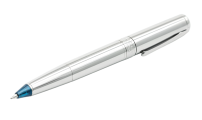 Sleek, polished ballpoint pen