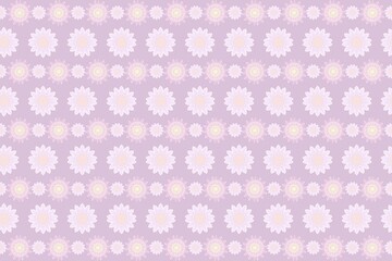 New pattern, fabric pattern, floral pattern, pastel purple