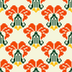 Flowers, leaves, colorful wallpapers, designed for carpet, wallpaper, clothes, wrapping, fabric, cover.