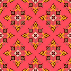 Flowers, leaves, colorful wallpapers, designed for carpet, wallpaper, clothes, wrapping, fabric, cover.