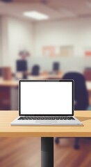Fototapeta premium Digital Workspace: Open Canvas AI Generated