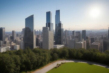 Fototapeta premium skyscrapers