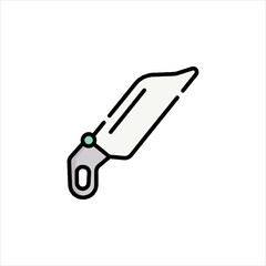 vector drawing of a pen