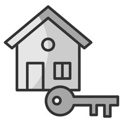 For Rent Icon Element For Design