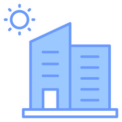 Apartment Icon Element For Design